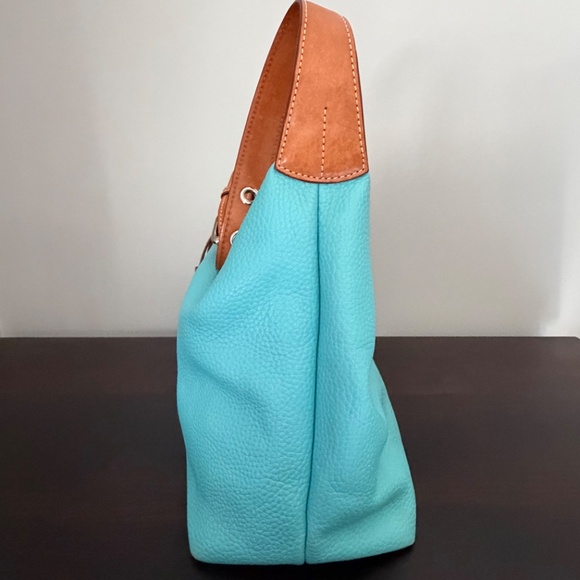 Dooney & Bourke Patterson Paige Sac Hobo Shoulder Bag Calypso Turquoise - Picture 6 of 16